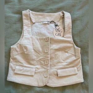 Verge Girl Corduroy Vest